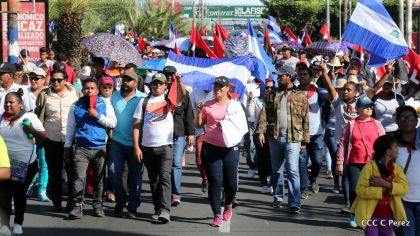 Nicaragüenses conmemoran el 162 aniversario de la Batalla de San Jacinto