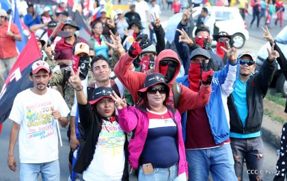 Nicaragüenses conmemoran el 162 aniversario de la Batalla de San Jacinto