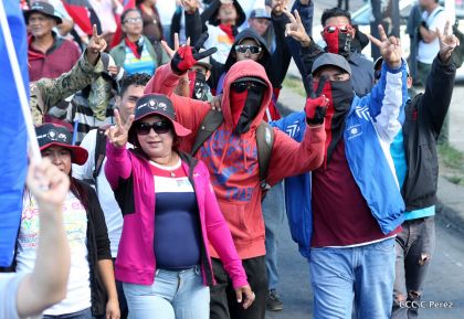 Nicaragüenses conmemoran el 162 aniversario de la Batalla de San Jacinto