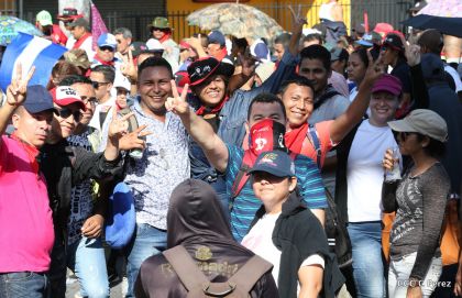 Nicaragüenses conmemoran el 162 aniversario de la Batalla de San Jacinto