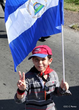 Nicaragüenses conmemoran el 162 aniversario de la Batalla de San Jacinto
