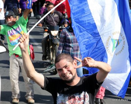 Nicaragüenses conmemoran el 162 aniversario de la Batalla de San Jacinto