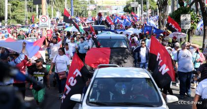 Nicaragüenses conmemoran el 162 aniversario de la Batalla de San Jacinto