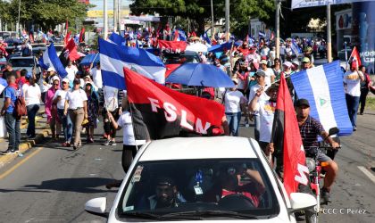 Nicaragüenses conmemoran el 162 aniversario de la Batalla de San Jacinto