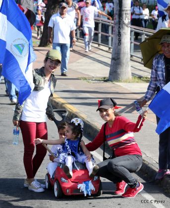 Nicaragüenses conmemoran el 162 aniversario de la Batalla de San Jacinto