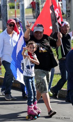 Nicaragüenses conmemoran el 162 aniversario de la Batalla de San Jacinto