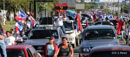 Nicaragüenses conmemoran el 162 aniversario de la Batalla de San Jacinto