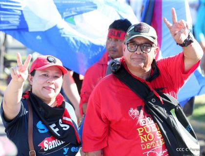 Nicaragüenses conmemoran el 162 aniversario de la Batalla de San Jacinto