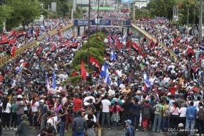 Nicaragüenses ratifican que quieren Justicia, Trabajo y Paz