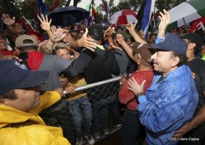 Nicaragüenses ratifican que quieren Justicia, Trabajo y Paz