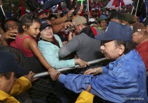 Nicaragüenses ratifican que quieren Justicia, Trabajo y Paz