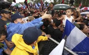 Nicaragüenses ratifican que quieren Justicia, Trabajo y Paz