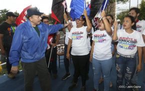 Nicaragüenses ratifican que quieren Justicia, Trabajo y Paz