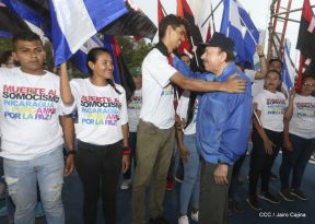 Nicaragüenses ratifican que quieren Justicia, Trabajo y Paz