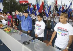 Nicaragüenses ratifican que quieren Justicia, Trabajo y Paz