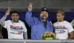 Nicaragüenses ratifican que quieren Justicia, Trabajo y Paz
