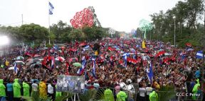 Nicaragüenses ratifican que quieren Justicia, Trabajo y Paz