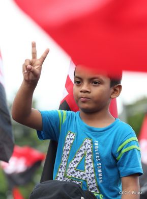 Nicaragüenses ratifican que quieren Justicia, Trabajo y Paz
