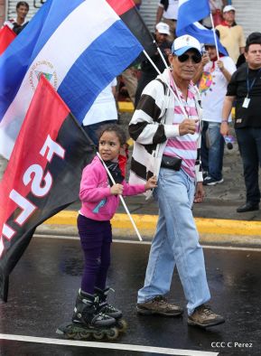 Nicaragüenses ratifican que quieren Justicia, Trabajo y Paz