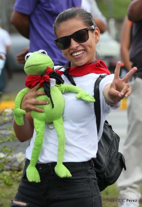 Nicaragüenses ratifican que quieren Justicia, Trabajo y Paz