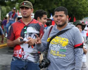 Nicaragüenses ratifican que quieren Justicia, Trabajo y Paz