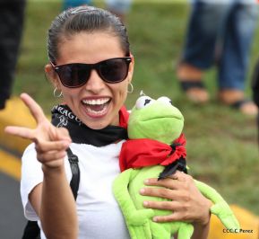 Nicaragüenses ratifican que quieren Justicia, Trabajo y Paz