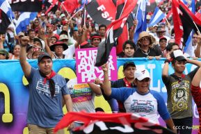 Nicaragüenses ratifican que quieren Justicia, Trabajo y Paz