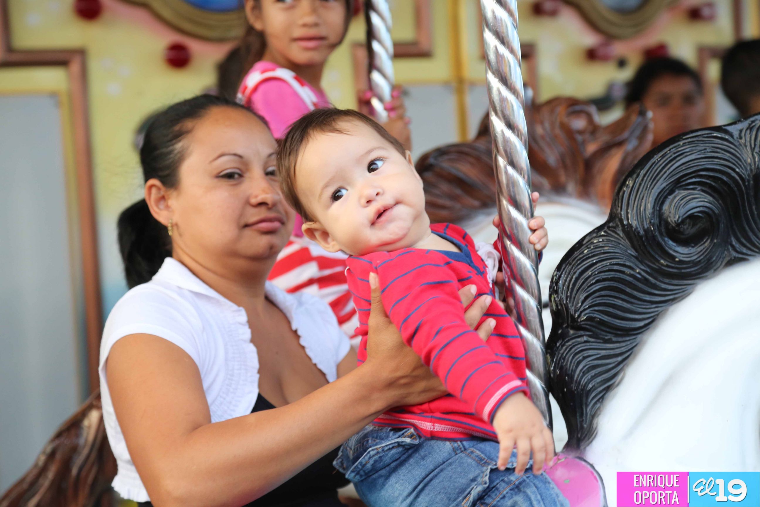 Niñez continúa divirtiéndose en Parque de la Niñez Feliz