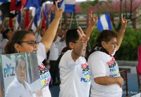 Nicaragüenses ratifican que quieren Justicia, Trabajo y Paz