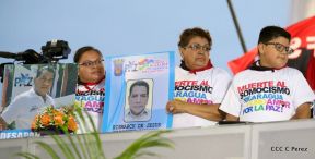 Nicaragüenses ratifican que quieren Justicia, Trabajo y Paz