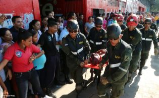 Simulacro de Desastre en Mercado Roberto Huembes