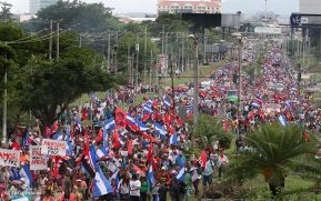 Caminata por la Paz, Justicia y Vida ¡Muerte al Somocismo!