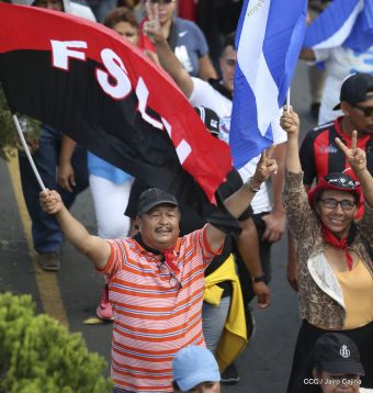 Caminata por la Paz, Justicia y Vida ¡Muerte al Somocismo!