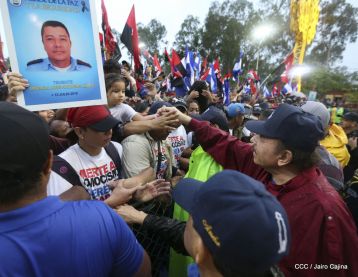 Caminata por la Paz, Justicia y Vida ¡Muerte al Somocismo!