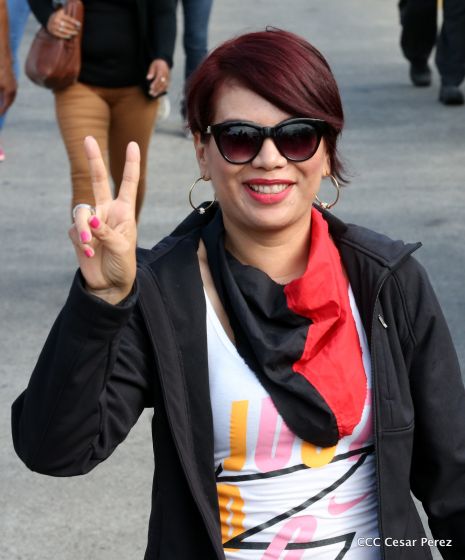 Caminata por la Paz, Justicia y Vida ¡Muerte al Somocismo!