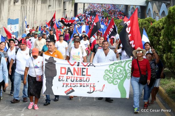 Caminata por la Paz, Justicia y Vida ¡Muerte al Somocismo!