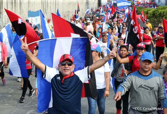 Caminata por la Paz, Justicia y Vida ¡Muerte al Somocismo!