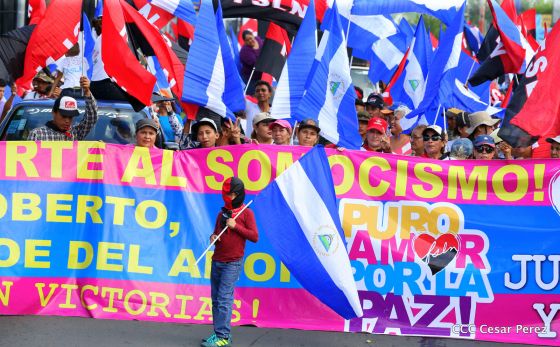 Caminata por la Paz, Justicia y Vida ¡Muerte al Somocismo!