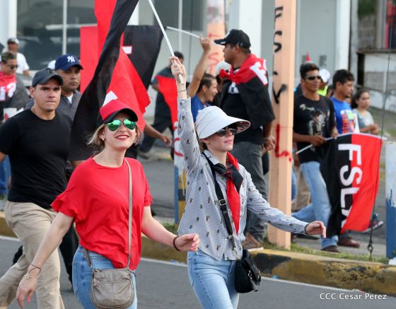 Caminata por la Paz, Justicia y Vida ¡Muerte al Somocismo!