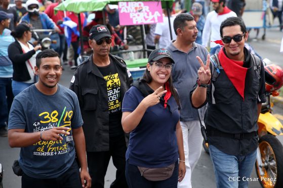 Caminata por la Paz, Justicia y Vida ¡Muerte al Somocismo!