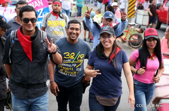 Caminata por la Paz, Justicia y Vida ¡Muerte al Somocismo!