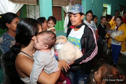 Estamos donde nuestro Pueblo nos demanda, trabajando con las familias