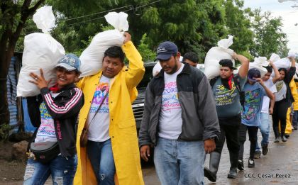 Estamos donde nuestro Pueblo nos demanda, trabajando con las familias