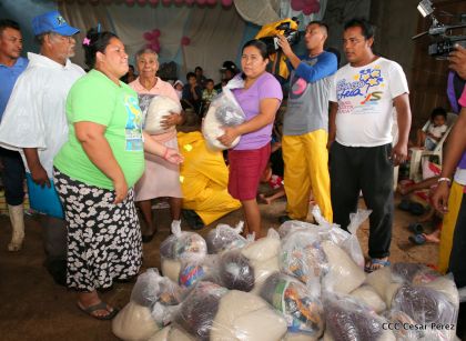 Estamos donde nuestro Pueblo nos demanda, trabajando con las familias