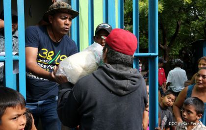 Estamos donde nuestro Pueblo nos demanda, trabajando con las familias