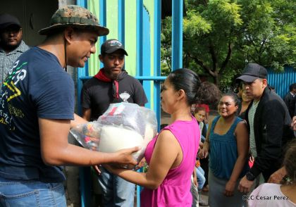 Estamos donde nuestro Pueblo nos demanda, trabajando con las familias