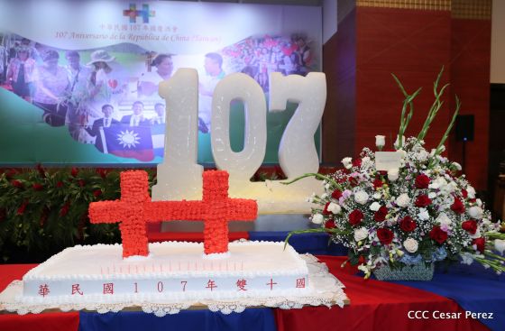 Hermano Pueblo de China (Taiwán) celebró en Managua el 107 Aniversario de ser República 