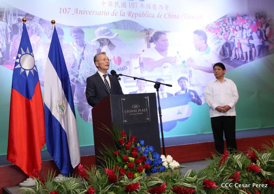 Hermano Pueblo de China (Taiwán) celebró en Managua el 107 Aniversario de ser República 