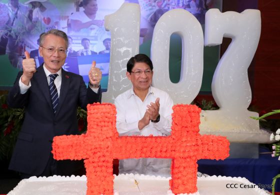 Hermano Pueblo de China (Taiwán) celebró en Managua el 107 Aniversario de ser República 