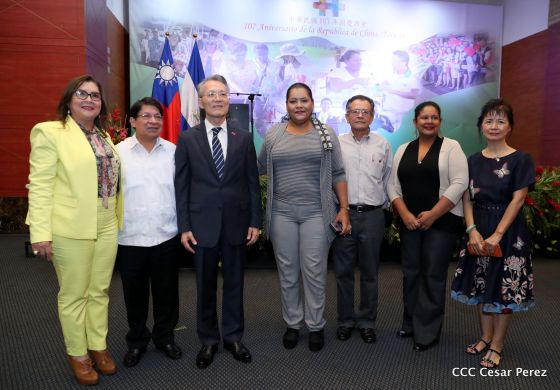 Hermano Pueblo de China (Taiwán) celebró en Managua el 107 Aniversario de ser República 